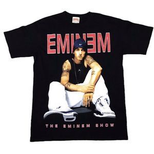 EMINEM The Eminem Show Vintage Rap Tee M Double Sided T Shirt Dead Stock New
